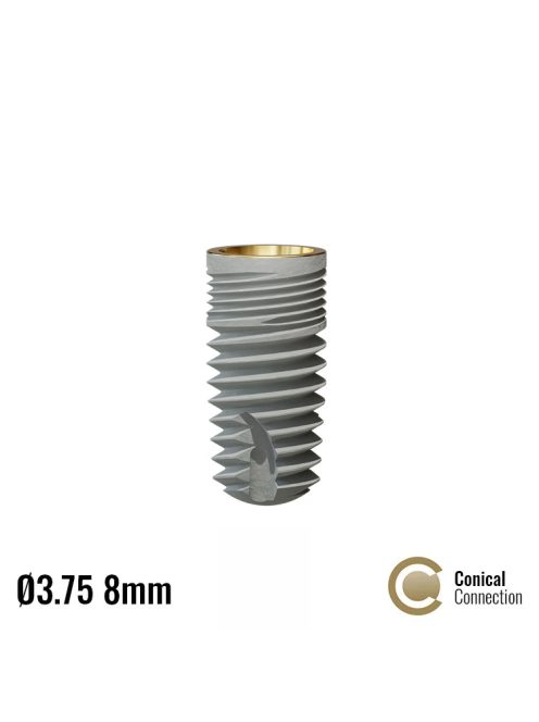 P1D Dental Implant ø3.75 x 8mm 