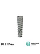 P7N DENTAL IMPLANT ø3.0mm x 11.5mm