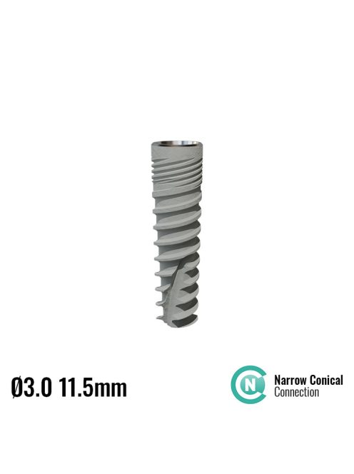 P7N DENTAL IMPLANT ø3.0mm x 11.5mm