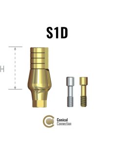 S1D Straight abutment - 7mm