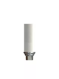 S1PT-3.75-11mm Plastic abutment, metal base, for casting