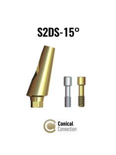 S2DS–15°-15mm Slim Angular Abutment