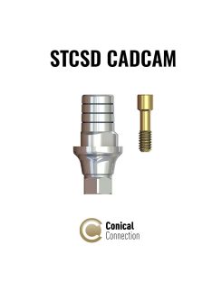 STCSD CADCAM Ti-Base (with hex)